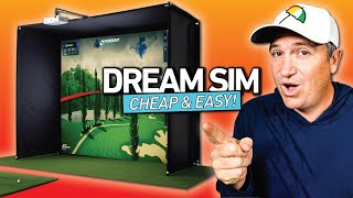 This Golf Simulator is EASIER amp CHEAPER Than You Think [upl. by Skurnik830]