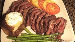 Grilled Hanger Steak Buffalo [upl. by Noitsirhc]