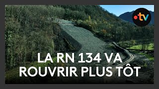 La RN 134 rouvrira le 20 décembre [upl. by Aloysia]