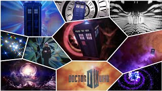 Doctor Who Title Sequence Montage  1963  2023 Star Beast [upl. by Atiuqet209]