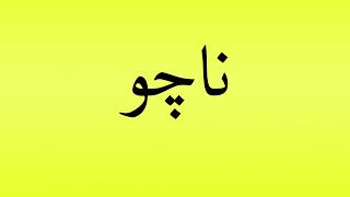 Pronunciation of ناچو [upl. by Einatsed82]