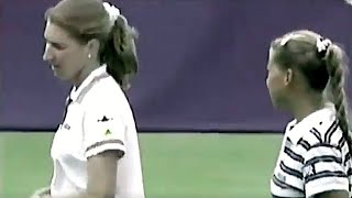 Anna Kournikova vs Steffi Graf 1998 Eastbourne QF Highlights [upl. by Ecirtal]