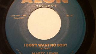 Marty Lewis I Dont Want Nobody Mod RnB Soul [upl. by Kynan]