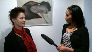 Anouk Grinberg expose à la galerie Gilles Naudin [upl. by Yelhsa]