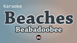 Beabadoobee  Beaches Karaoke [upl. by Ynetruoc]