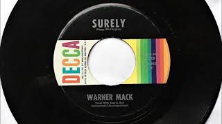 Surely  Warner Mack  1963 [upl. by Sidoney]