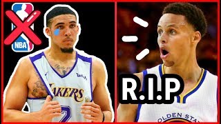 SHOCKING LIANGELO BALL JUST ENDED HIS LIFEAND CAREER steph curry gets emotional [upl. by Yrtneg]