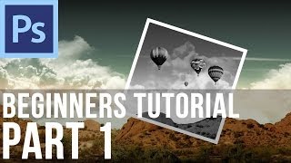 Adobe Photoshop CS6 Tutorial for Beginners Part 1 [upl. by Rafaelita]