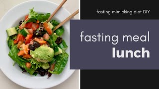 Fasting Mimicking Diet DIY lunch prep [upl. by Robinette]