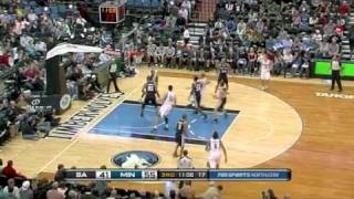 Darko Milicic gets the block on the defensive end then finishes the play on the offensive end [upl. by Wheaton]