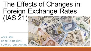 IAS 21Effects of Changes in Foreign exchange ratesACCA SBR [upl. by Magdalena403]