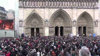 Sonnerie des nouvelles cloches de Notre Dame de Paris [upl. by Ruhl]