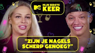 EX ON THE BEACH DANNY “IK HOORDE dat het EEN HEFTIG SEIZOEN gaat worden”  MTV Mijn Eerste Keer 6 [upl. by Irat]