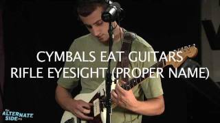 Cymbals Eat Guitars  quotRifle Eyesight Proper Namequot Live at WFUV [upl. by Ajssatan]