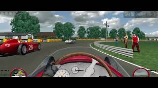 Grand Prix Legends 1955 F1 Season Race 56 British Grand Prix\Aintree [upl. by Shiverick]