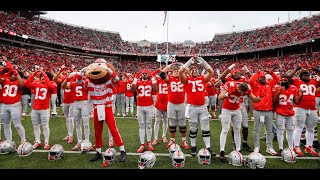 Ohio State celebrates top5 win vs Indiana with Carmen Ohio [upl. by Velda470]