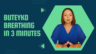 Buteyko Breathing in 3 minutes explanation of the theory in very simple words [upl. by Masera]