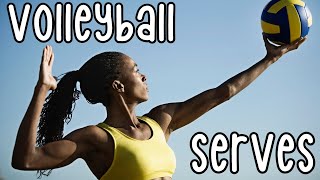 Different Types of Volleyball Serves [upl. by Efron30]