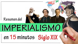 El IMPERIALISMO durante el Siglo XIX  Resumen  El Imperialismo en África y en Asia [upl. by Gneh]