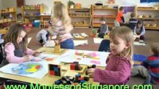 Maria Montessori Method Preschool  Montessori Singapore [upl. by Arbmahs]