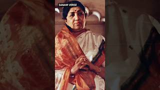 10 Iconic Songs Of Lata Mangeshkar  Sanam Verse [upl. by Lerred]