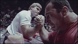 John Brzenk in 1990  Arm Wrestling [upl. by Gabe]