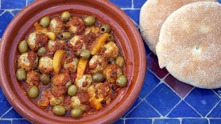 ENG Tagine Sardine Kefta  طاجين كفتة السردين  CookingWithAlia  Episode 447 [upl. by Airdnoed]