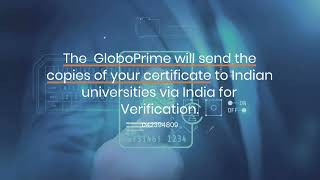 Dataflow or genuinity verification for Equvialency certificate  GloboPrime [upl. by Airoled996]