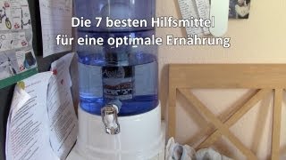 Die 7 besten Hilfsmittel für eine optimale Ernährung VEGAN [upl. by Suedama]