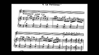 Darius Milhaud  Four Visages for Viola and Piano Op 238 1943 ScoreVideo [upl. by Sissel]