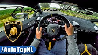 LAMBORGHINI HURACAN PERFORMANTE LP6404 POV Test Drive by AutoTopNL [upl. by Cleo]