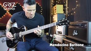 Grez Guitars Mendocino Baritone  guitar demo by RJ Ronquillo [upl. by Aloke]