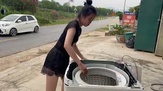 Lily Repairs Washing Machines at an Electronics Repair Shop [upl. by Yraeg]