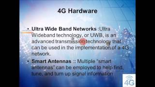 4G Wireless System PPT Presentation [upl. by Stalder]