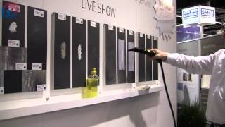 RENOLIT Folienservice Reinigungsvorführung auf der fensterbau frontale 2014 [upl. by Aubin]