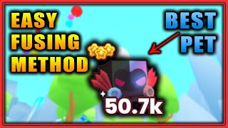 The EASIEST FUSING METHOD For RAINBOW CYBORG DOMINUS Best Pet In The Game [upl. by Hctim814]