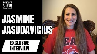 Jasmine Jasudavicius talks UFC 297 Fight vs Priscila Cachoeira amp Fighting in Hometown EXCLUSIVE [upl. by Atteugram388]