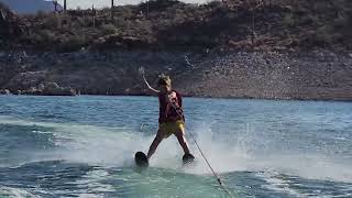 Florian ski nautique  8 septembre 2024  Lake Pleasant  1 [upl. by Ynohtn]