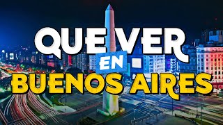 🧳️ TOP 10 Que Ver en Buenos Aires ✈️ Guía Turística Que Hacer en Buenos Aires [upl. by Barbara-Anne989]