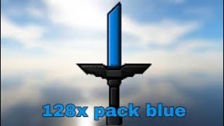 Latenci Blue 128x PvP Texture Pack MCPE 116117 Fps Boost Fps Friendly [upl. by Yrroc]