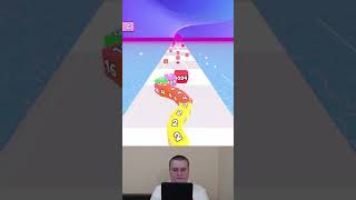 Jelly Tube Run 2048 ❗Level 118❗2048 games shorts [upl. by Rovelli]