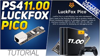 Using a LuckFox Pico to Jailbreak the PS4 on 1100 [upl. by Eiclehc]