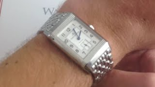 JaegerLeCoultre Reverso Grande Taille Luxury Watch Review [upl. by Nnylirehs]