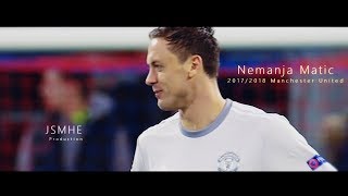 Nemanja Matic  From Blue To Red  Defending Passes amp Skills  Manchester United 20172018 [upl. by Acirej959]