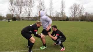 Harlequins guide to the perfect lineout lift [upl. by Natiha]