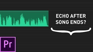 How to END a Song with ECHOREVERB in Premiere Pro [upl. by Anyk295]