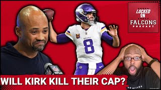 Will Kirk Cousins destroy the Atlanta Falcons salary cap space [upl. by Aerdnas262]