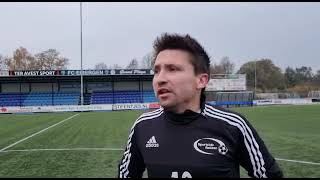 Waldo Rheebergen na afloop van FC Eibergen tegen Sportclub Rekken [upl. by Didi]