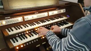 Crown Imperial  James Baker  Viscount Organ  Coronation March [upl. by Yeniffit]