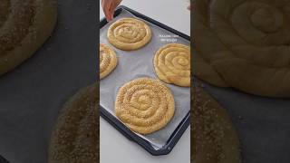 ORJİNAL TAHİNLİ ÇÖREK TARİFİ👌🏻 shortvideo shorts recipe halimeninmutfağıı [upl. by Eceer]